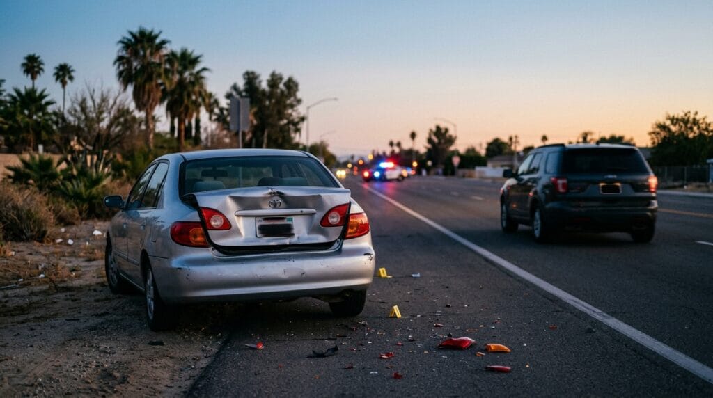 Riverside ghost plate accident claim involving an obscured license plate and hit-and-run evidence