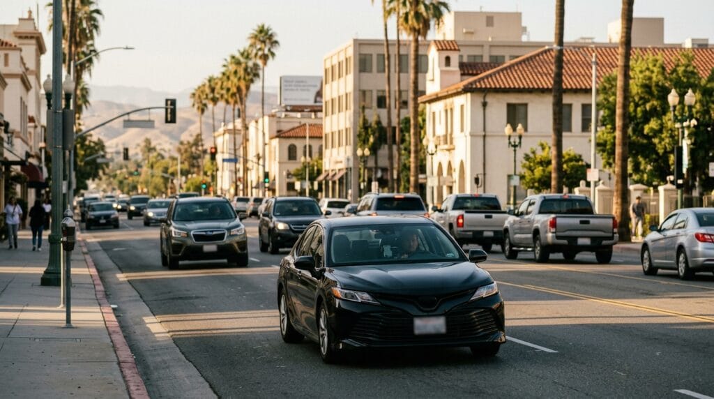 Riverside Uber and Lyft accident claims in 2026 involving new insurance coverage rules